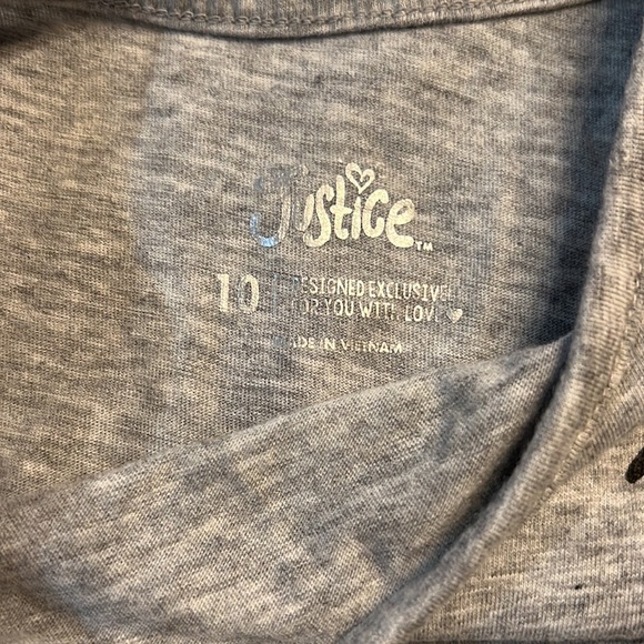 Justice girls tank top size 10 Dash summer dreams with flamingo and palm trees. - Picture 5 of 7